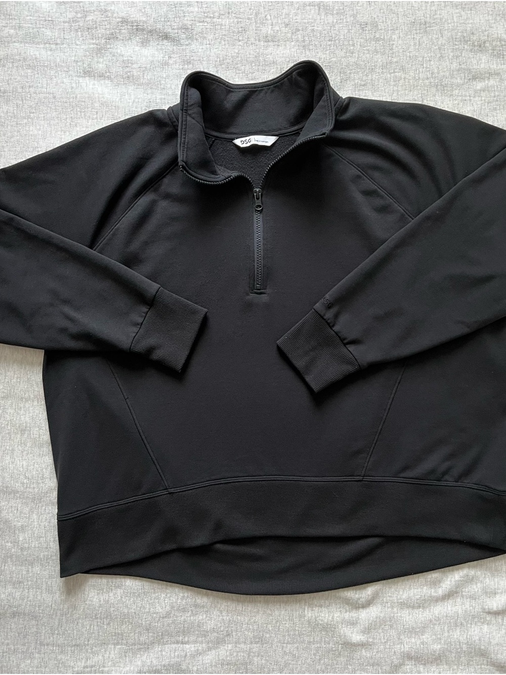 DSG Women’s Black Half-Zip Sweatshirt